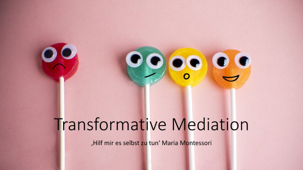 Mediation transformative mediation
